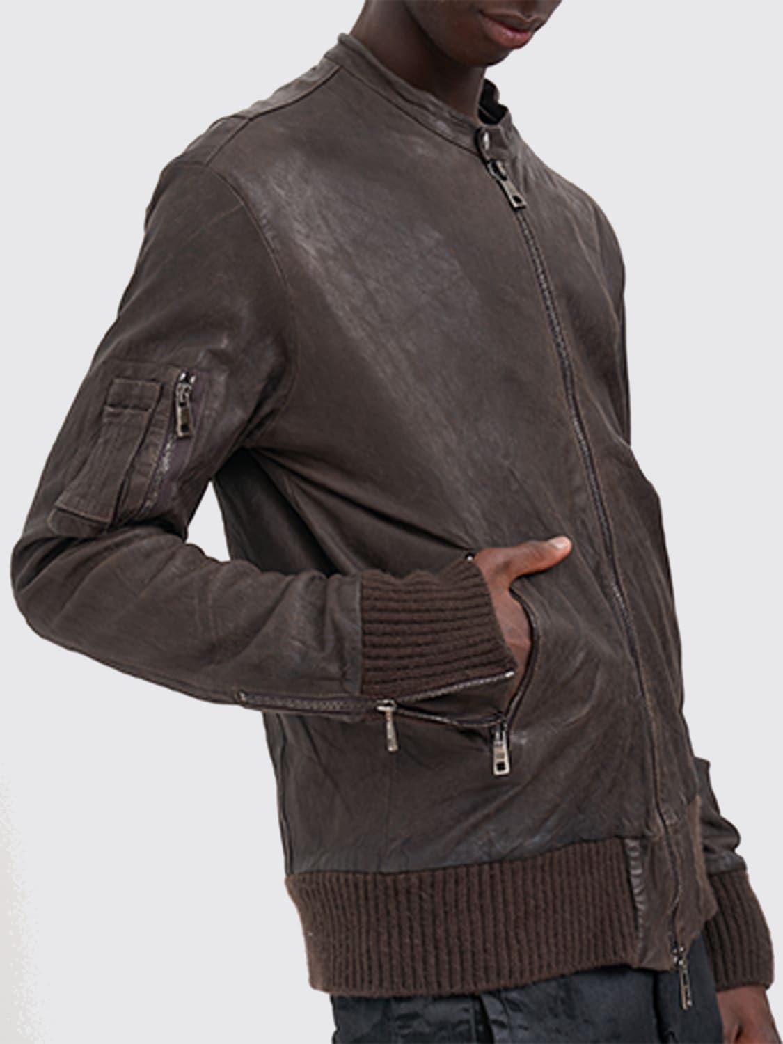 GIORGIO BRATO JACKET: Jacket men Giorgio Brato, Coffee - Img 5