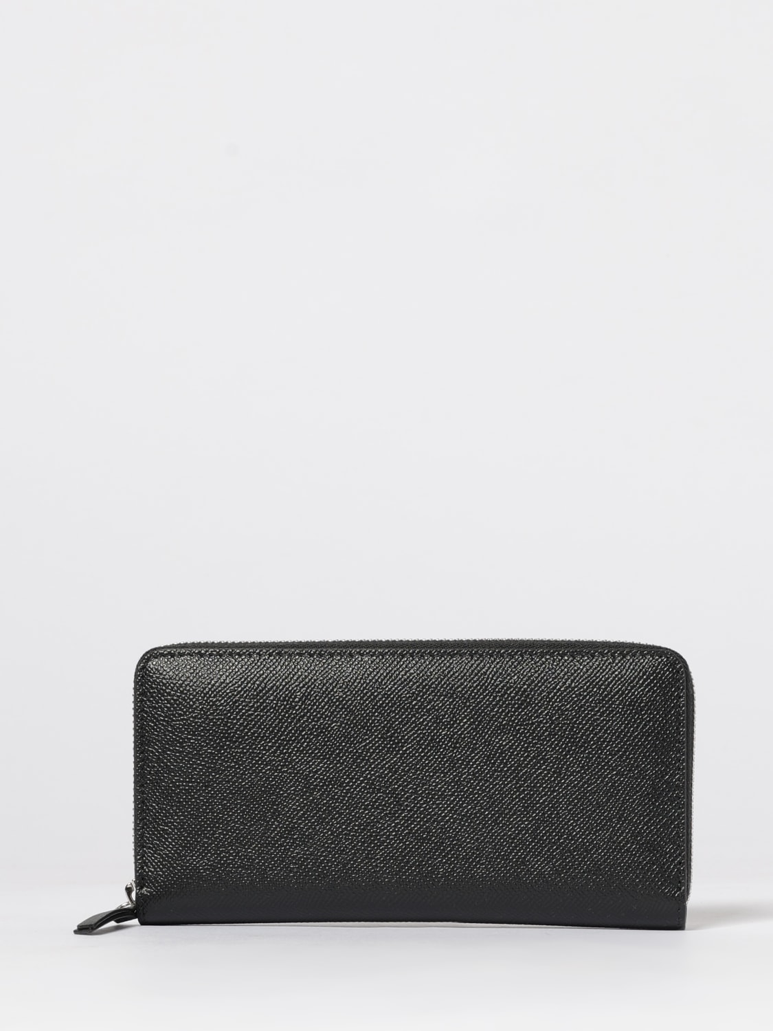 MAISON MARGIELA PORTAFOGLIO: Portafoglio Four Stitch Maison Margiela in pelle a grana, Nero - Img 3