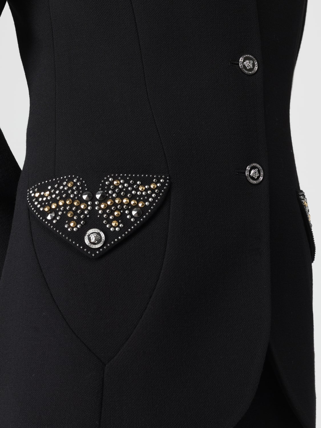VERSACE JACKET: Jacket woman Versace, Black - Img 5