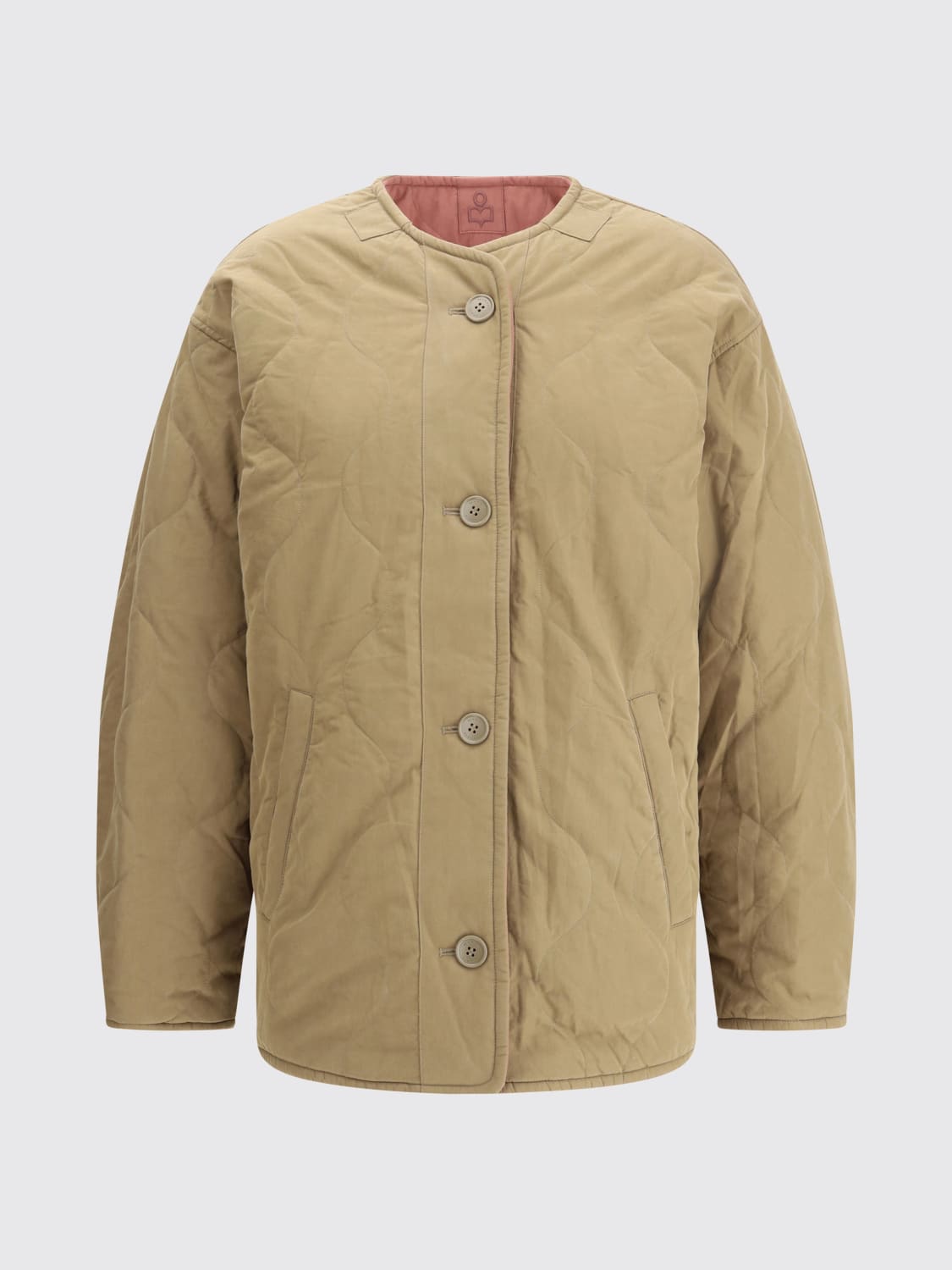 ISABEL MARANT ETOILE JACKET: Coat woman Isabel Marant Etoile, Beige - Img 1