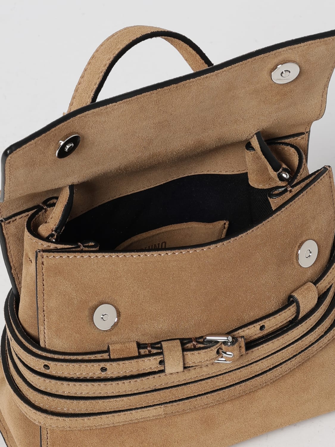 MOSCHINO COUTURE MINI BAG: Handbag woman Moschino Couture, Brown - Img 5