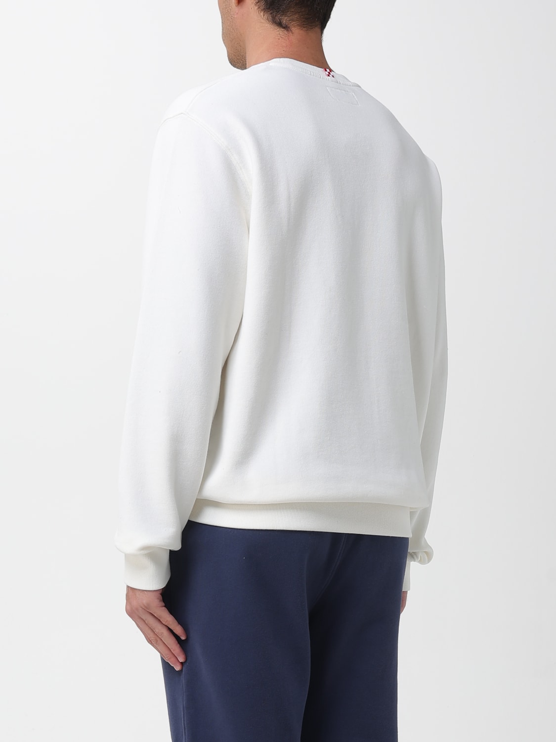 MC2 SAINT BARTH SWEATSHIRT: Sweater men Mc2 Saint Barth, White - Img 2