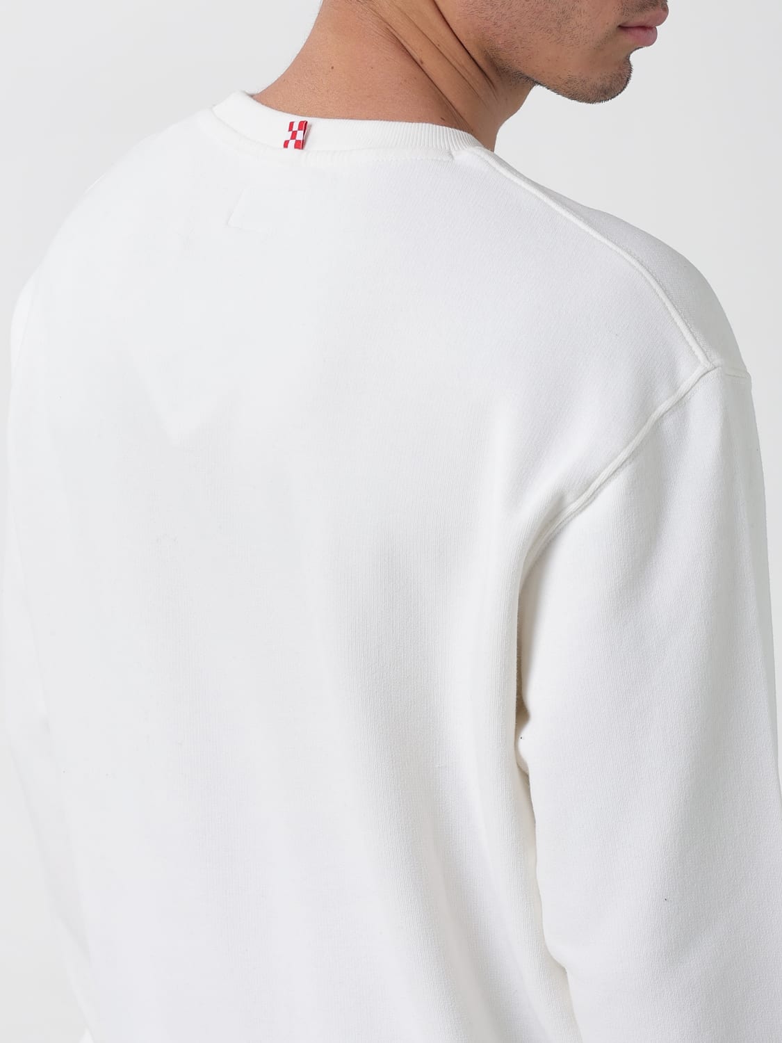 MC2 SAINT BARTH SWEATSHIRT: Sweater men Mc2 Saint Barth, White - Img 3