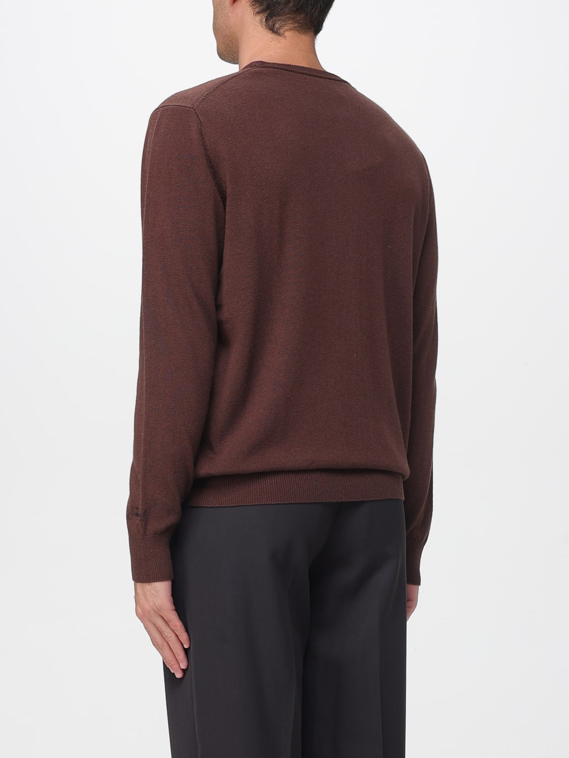MC2 SAINT BARTH SWEATER: Sweater men Mc2 Saint Barth, Brown - Img 2