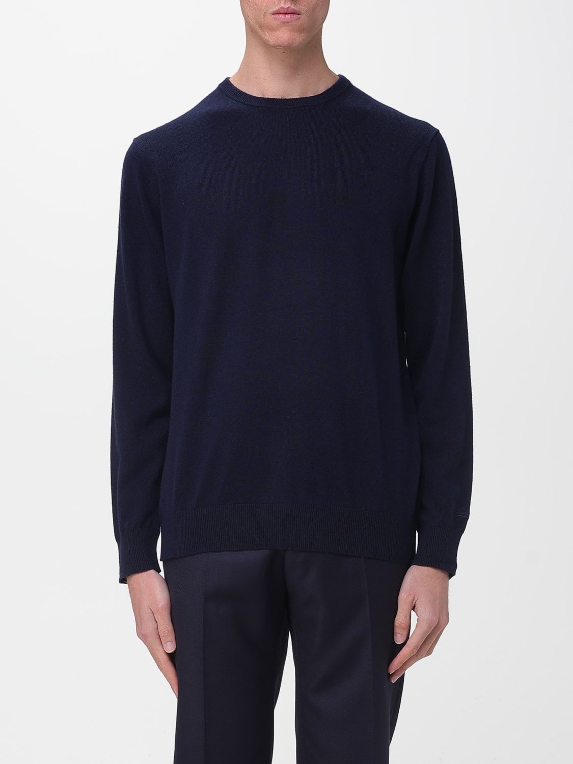 MC2 SAINT BARTH SWEATER: Sweater men Mc2 Saint Barth, Blue 1 - Img 1