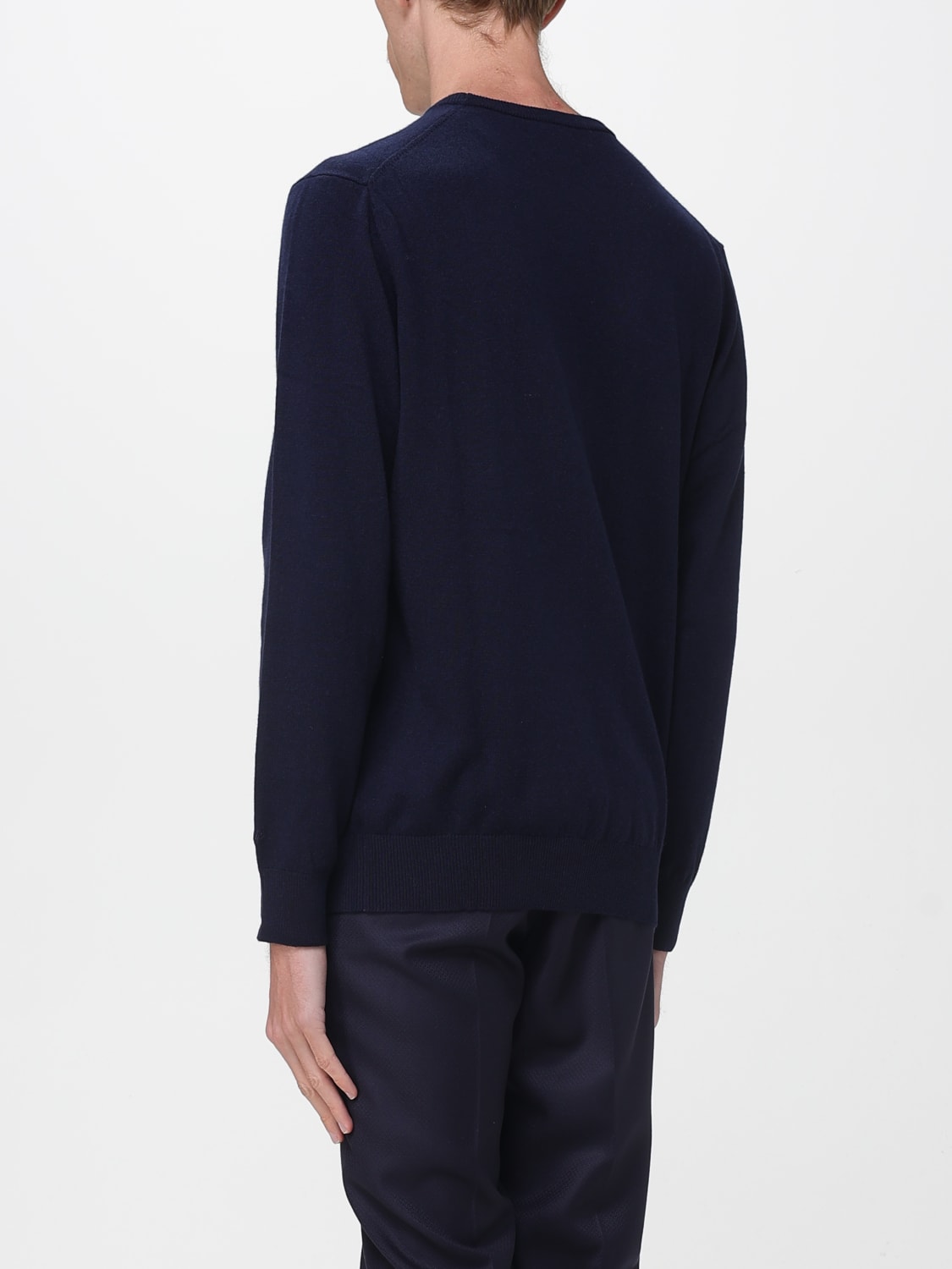 MC2 SAINT BARTH SWEATER: Sweater men Mc2 Saint Barth, Blue 1 - Img 2