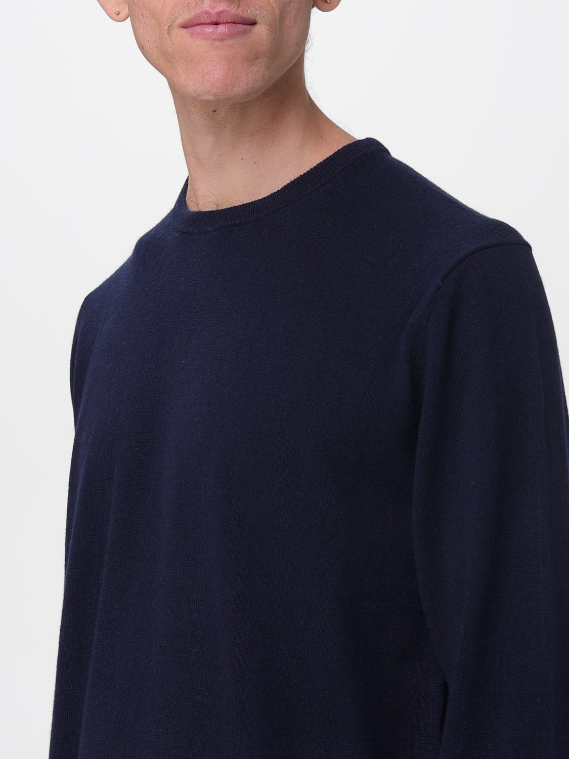MC2 SAINT BARTH SWEATER: Sweater men Mc2 Saint Barth, Blue 1 - Img 3