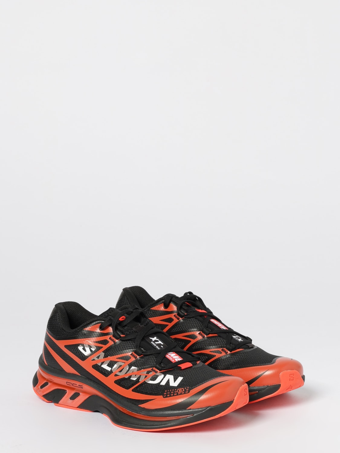 MM6 MAISON MARGIELA X SALOMON SNEAKERS: Sneakers men Mm6 Maison Margiela, Red - Img 2