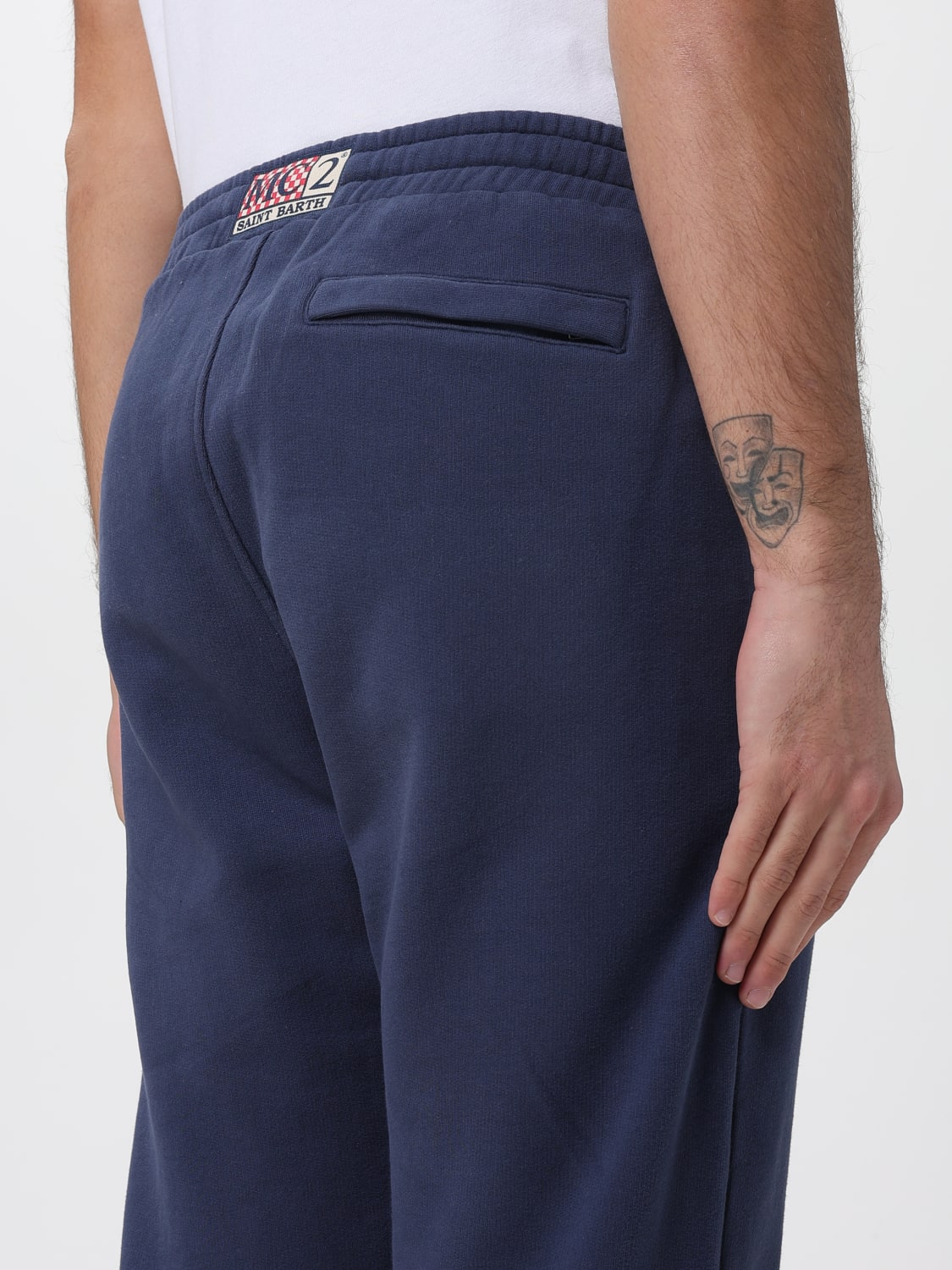 MC2 SAINT BARTH PANTS: Suit men Mc2 Saint Barth, Blue - Img 4