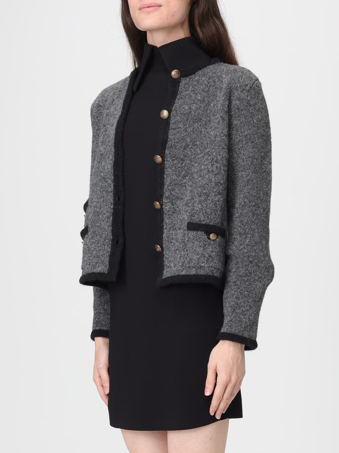 SEMICOUTURE JACKE: Blazer damen Semicouture, Grau - Img 3