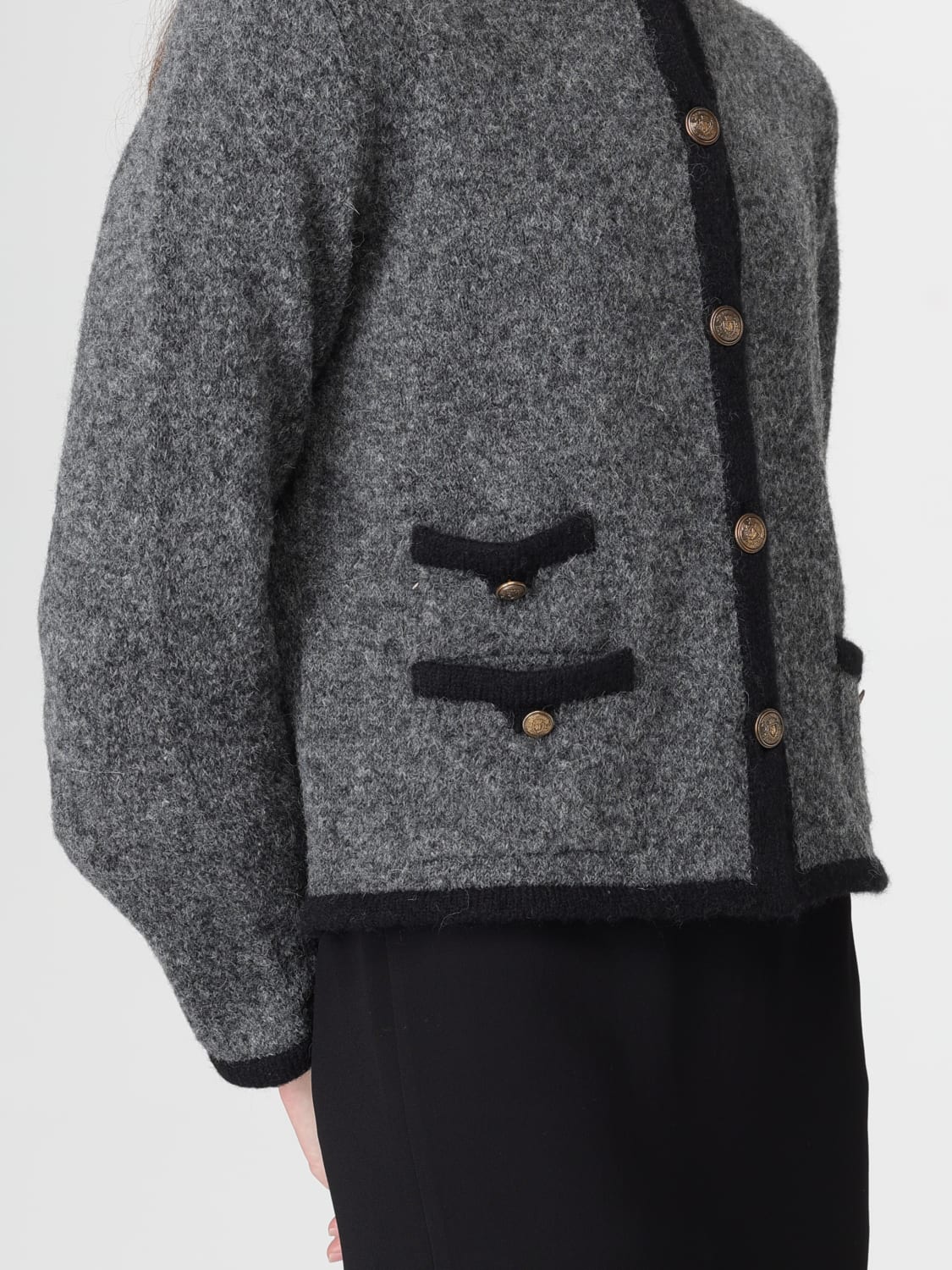 SEMICOUTURE JACKE: Blazer damen Semicouture, Grau - Img 4