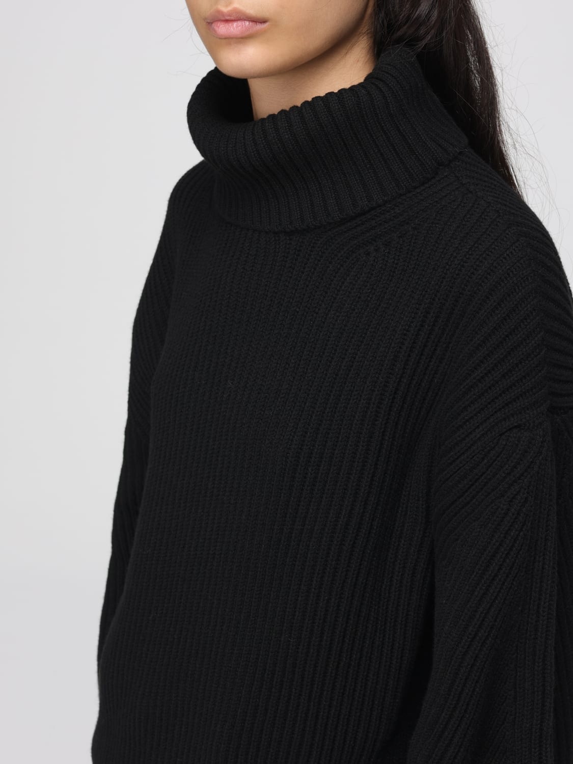 SEMICOUTURE PULL: Pull femme Semicouture, Noir - Img 3