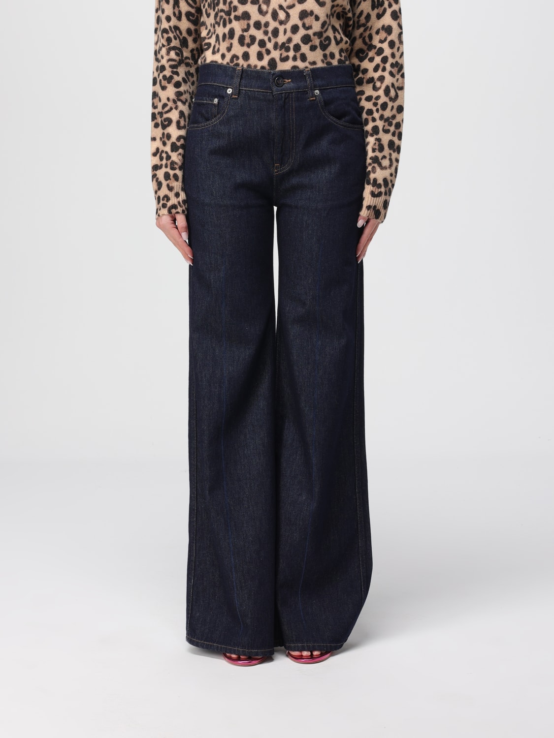 SEMICOUTURE JEANS: Jeans damen Semicouture, Grau - Img 1