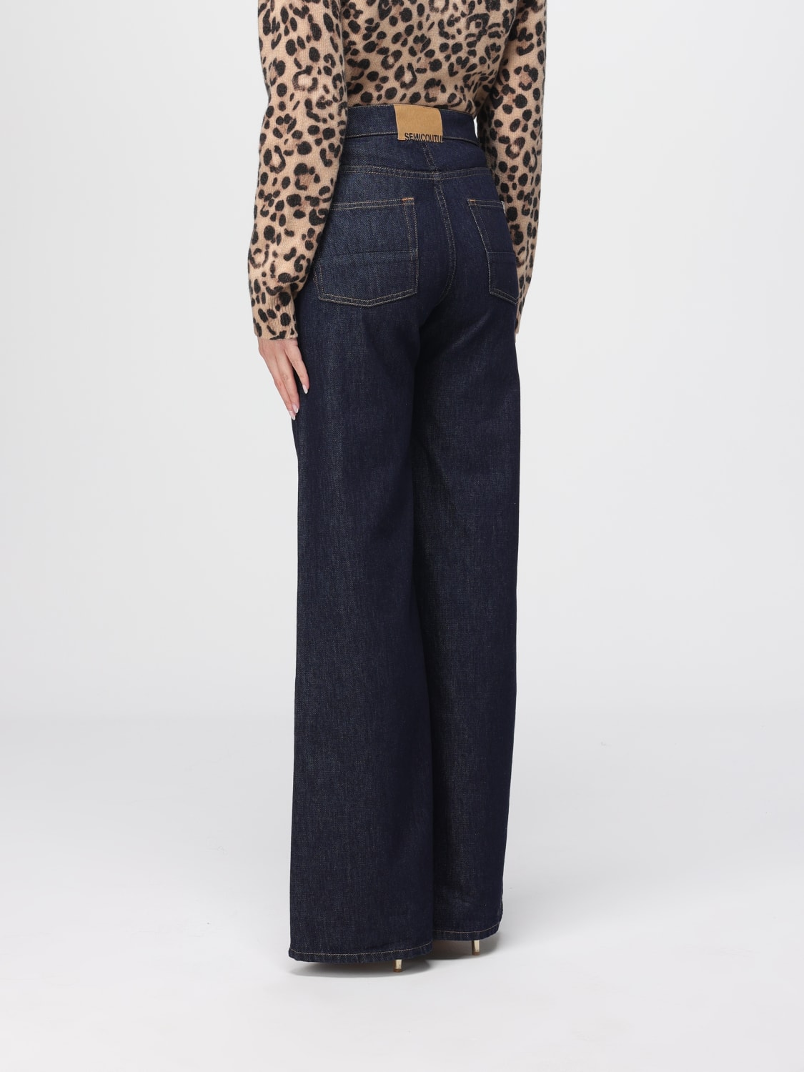 SEMICOUTURE JEANS: Jeans damen Semicouture, Grau - Img 2