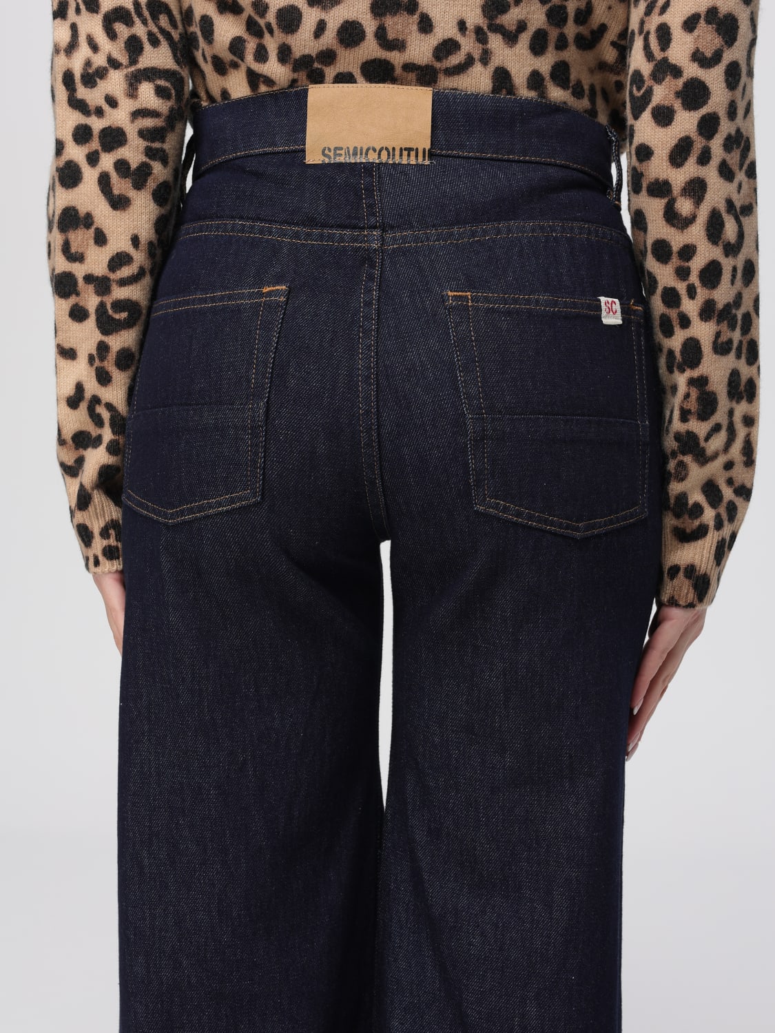 SEMICOUTURE JEANS: Jeans damen Semicouture, Grau - Img 3