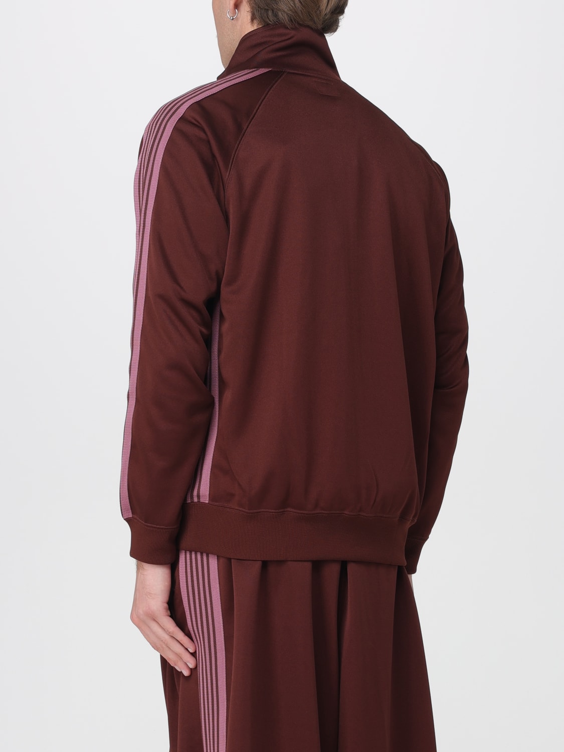 NEEDLES SWEATSHIRT: Sweater men Needles, Brown - Img 3