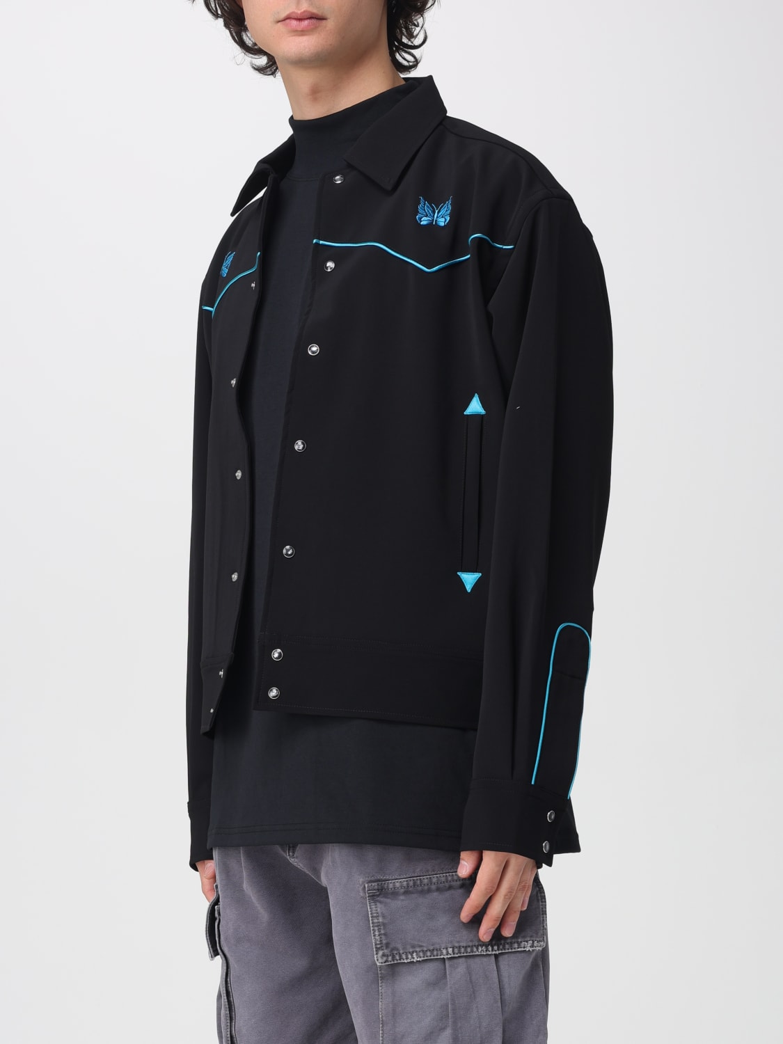 NEEDLES JACKET: Jacket men Needles, Black - Img 3