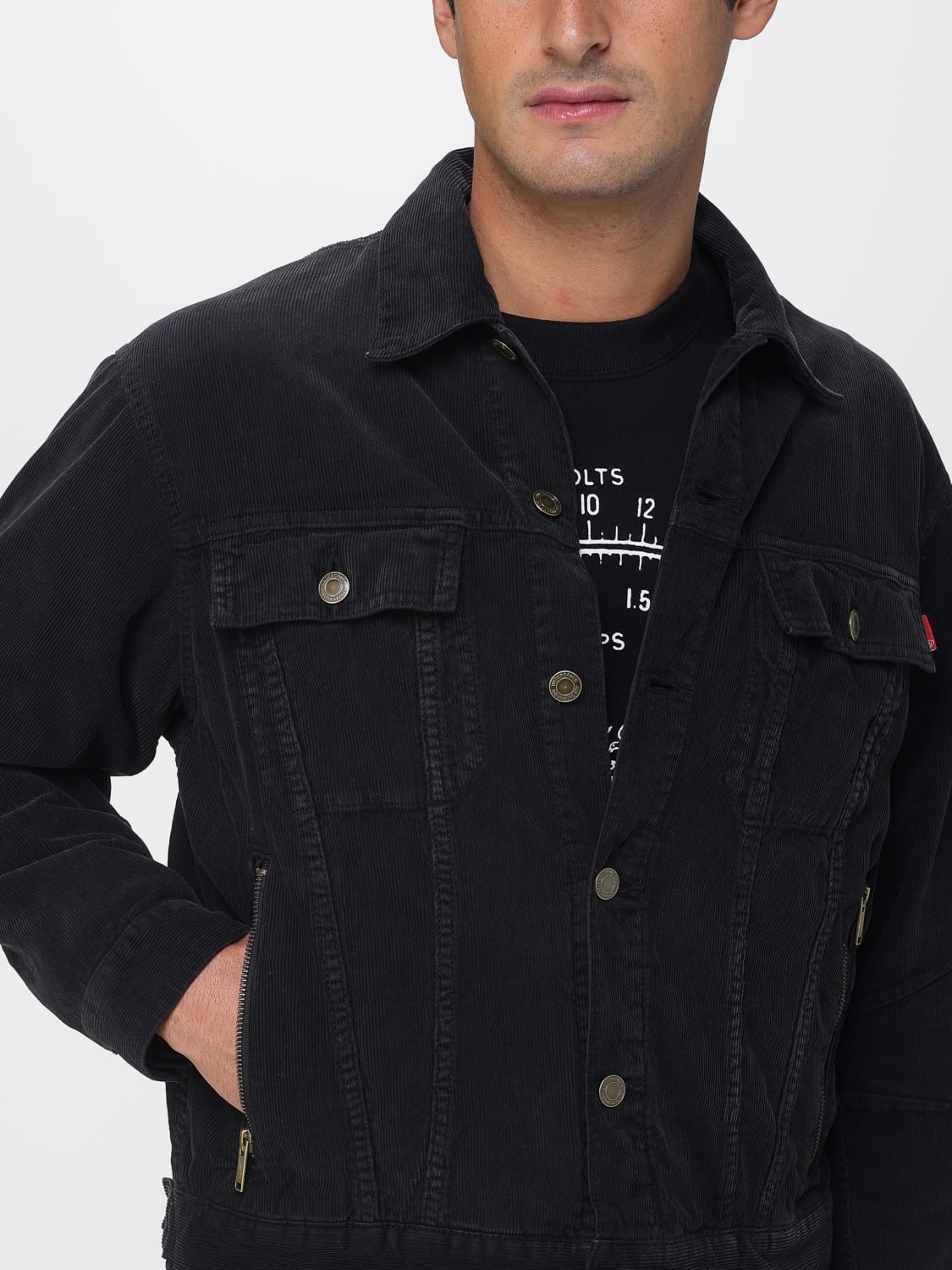 UNDERCOVER JACKE: Jacke herren Undercover, Schwarz - Img 4