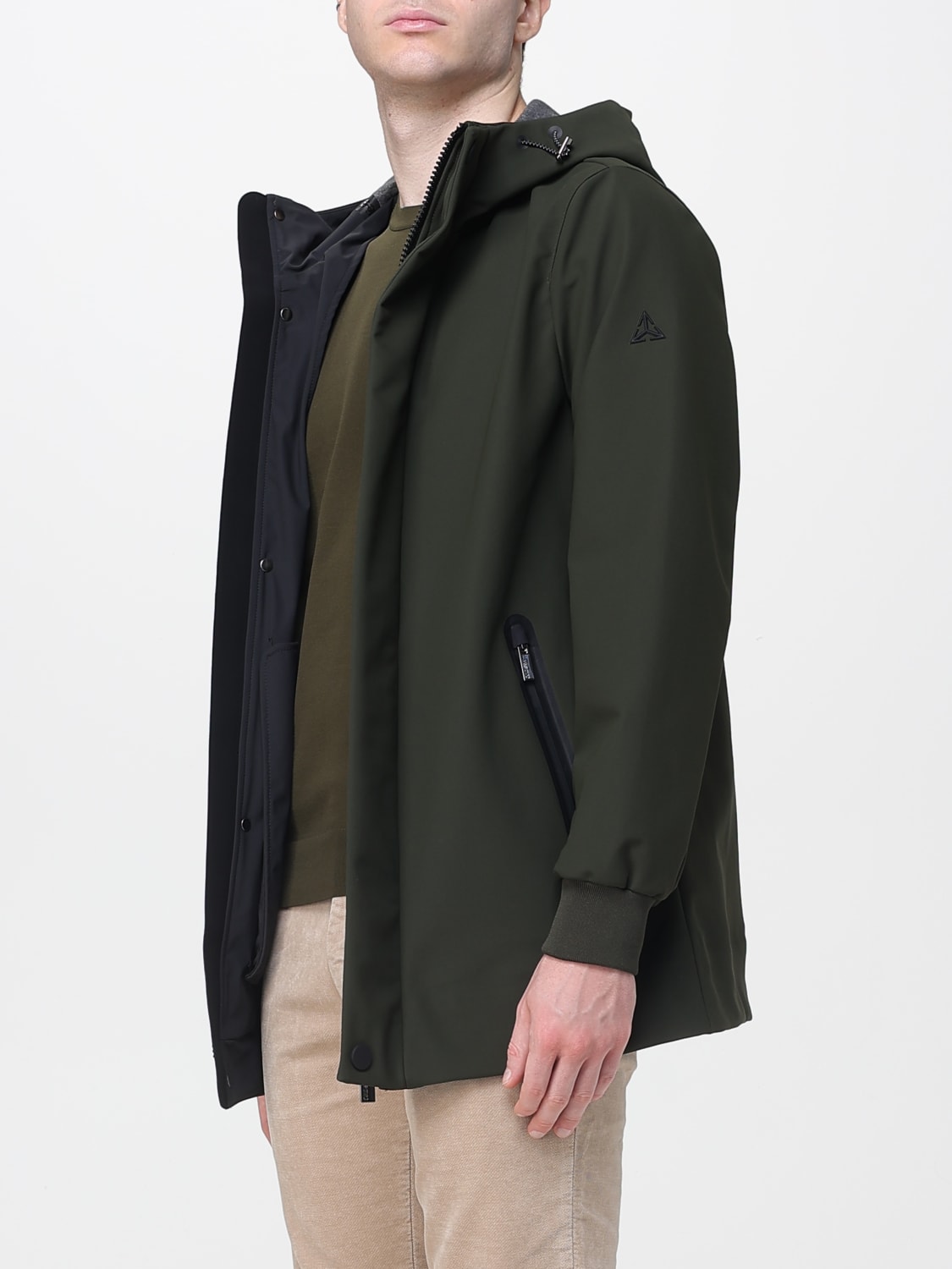 HESKIMO MANTEAU: Veste homme Heskimo, Vert Militaire - Img 3