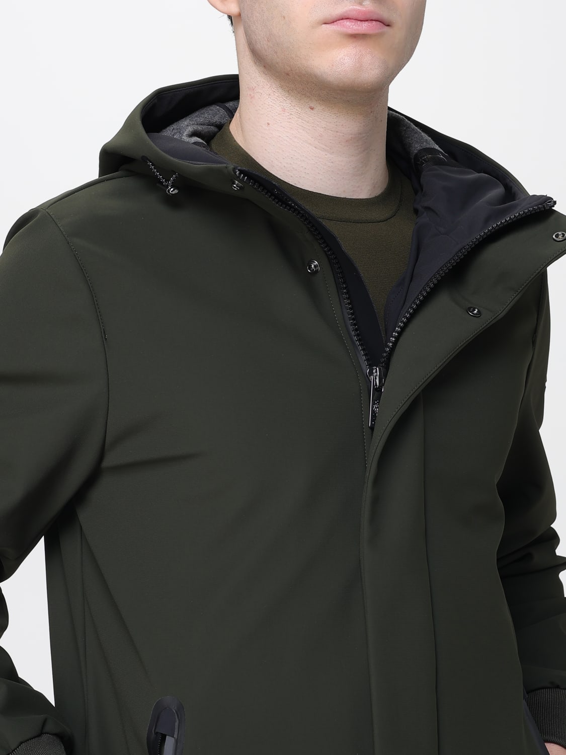 HESKIMO MANTEAU: Veste homme Heskimo, Vert Militaire - Img 4