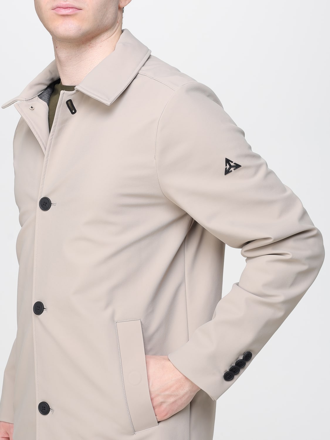 HESKIMO COAT: Jacket men Heskimo, Beige - Img 4