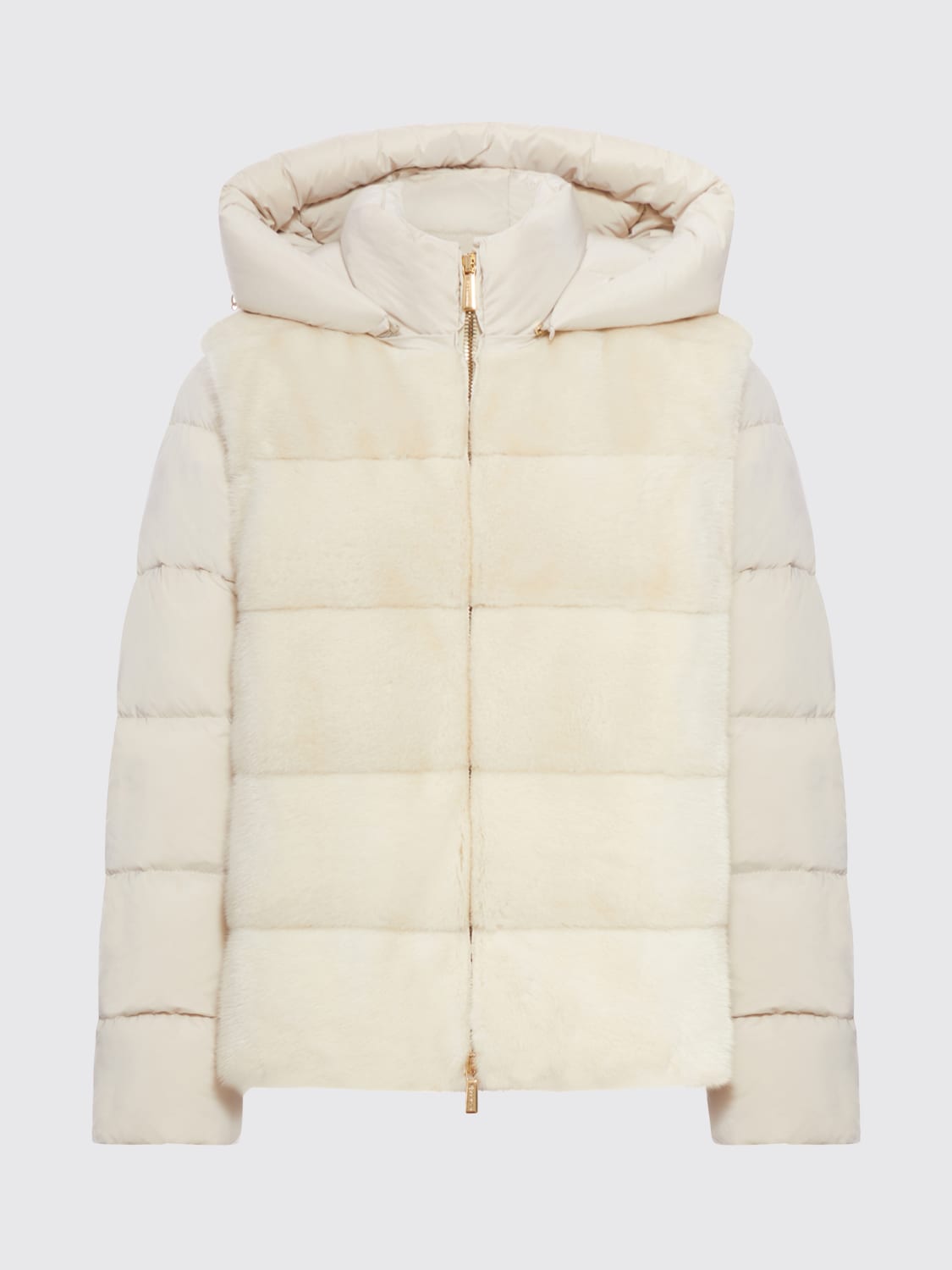 MOORER JACKET: Jacket woman Moorer, Nude - Img 1