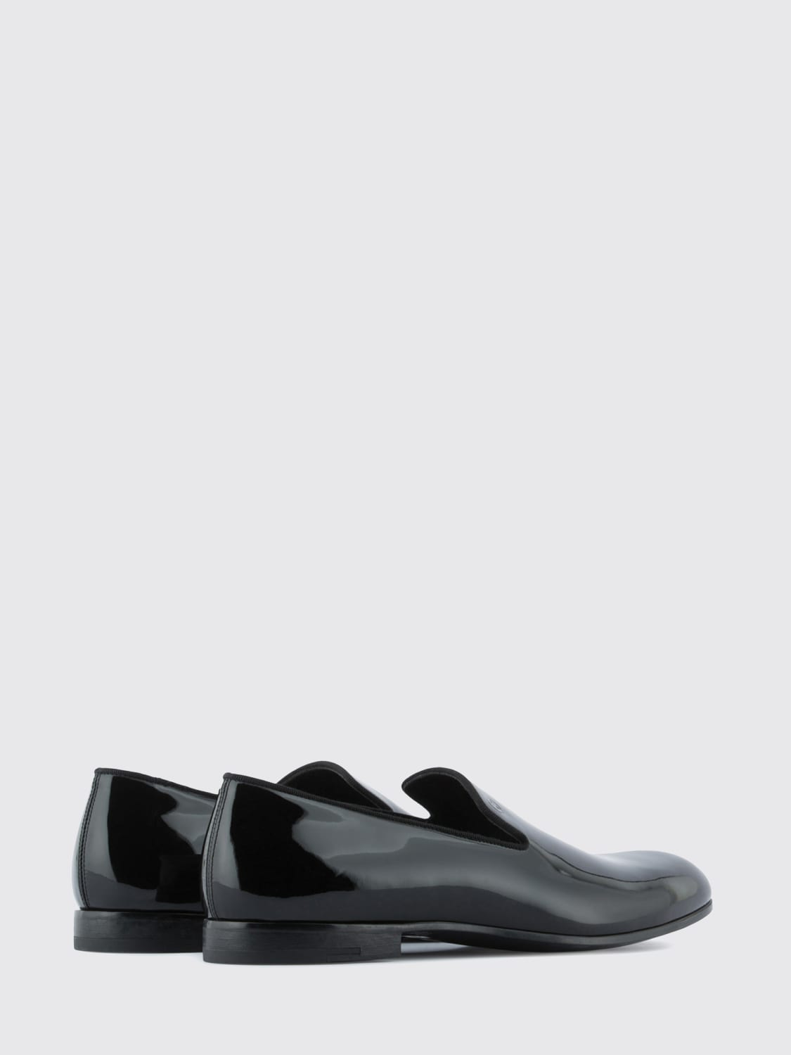 GIORGIO ARMANI LOAFERS: Shoes men Giorgio Armani, Black - Img 3