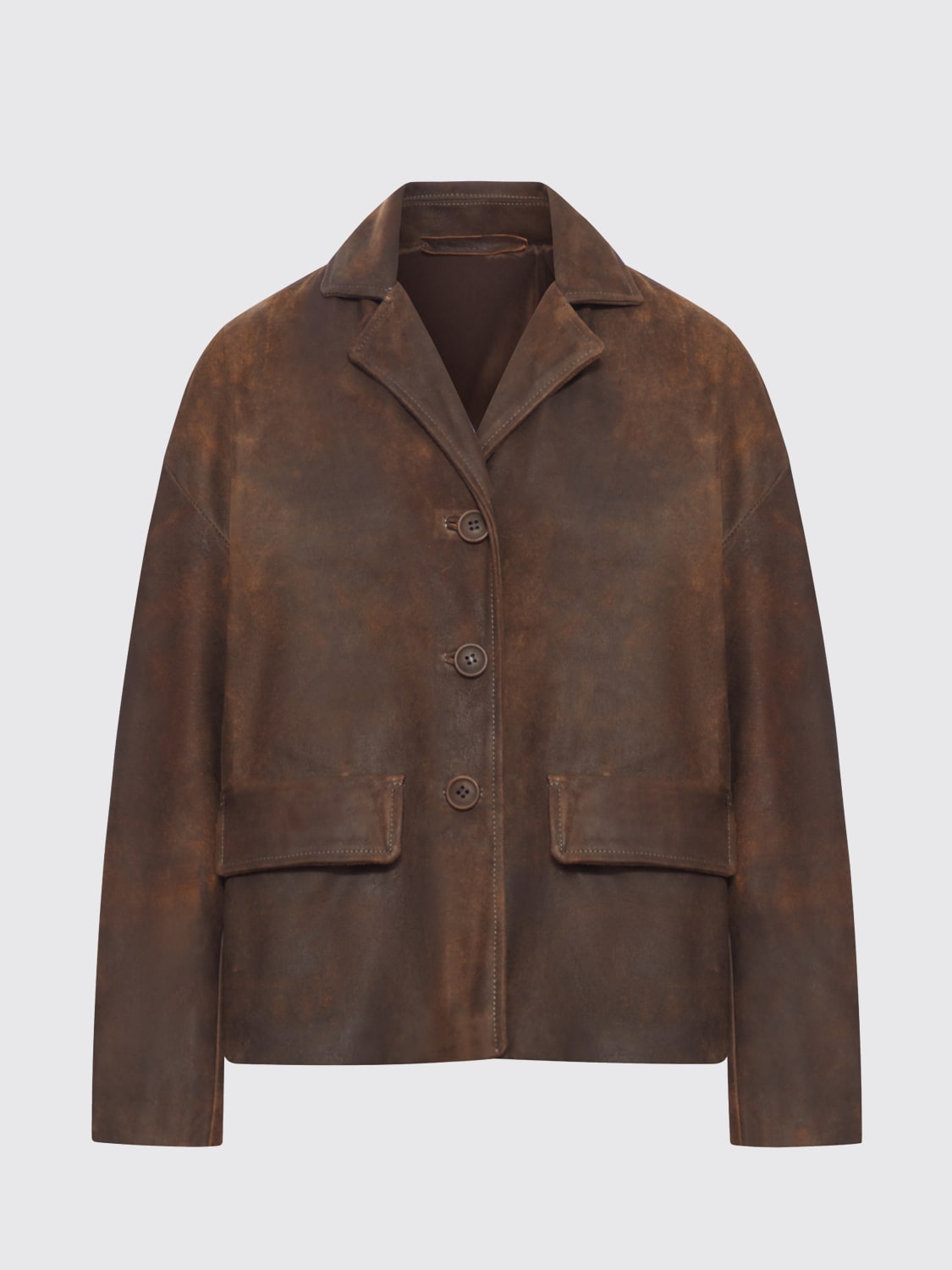 SALVATORE SANTORO JACKET: Jacket woman Salvatore Santoro, Brown - Img 1