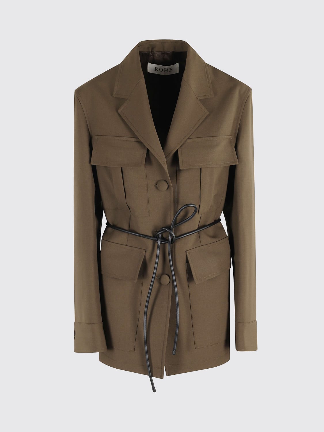 ROHE JACKE: Jacke damen Rohe, Grün - Img 1