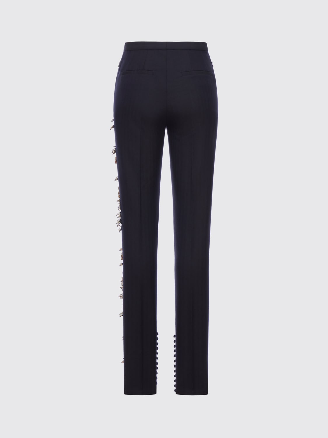 DRIES VAN NOTEN PANTALONES: Pantalones mujer Dries Van Noten, Azul Oscuro - Img 2