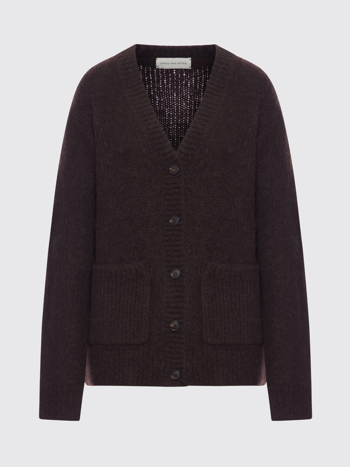 DRIES VAN NOTEN SWEATER: Sweater woman Dries Van Noten, Brown - Img 1