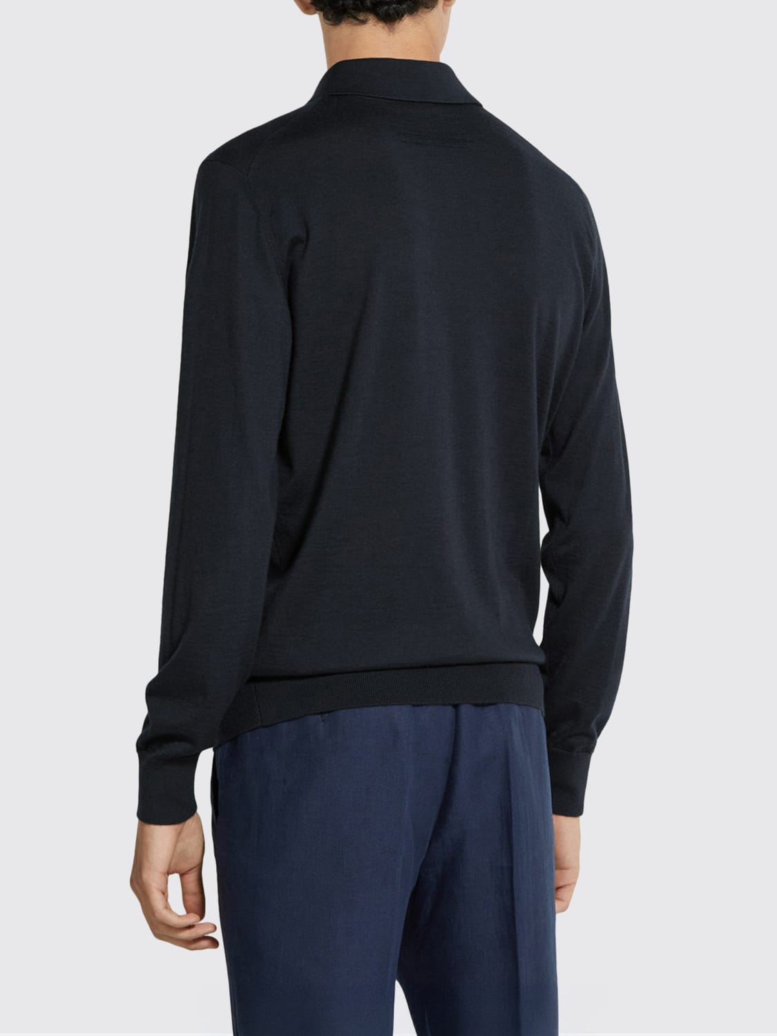 ZEGNA POLO: Polo herren Zegna, Blau - Img 2