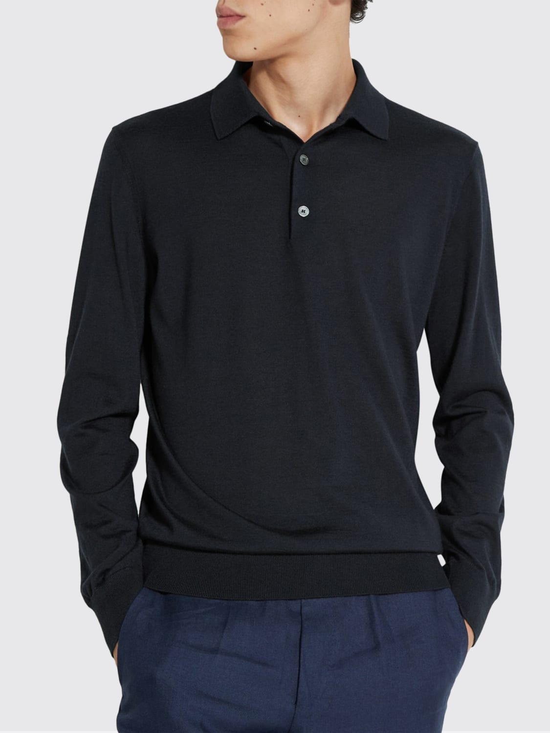 ZEGNA POLO: Polo herren Zegna, Blau - Img 3