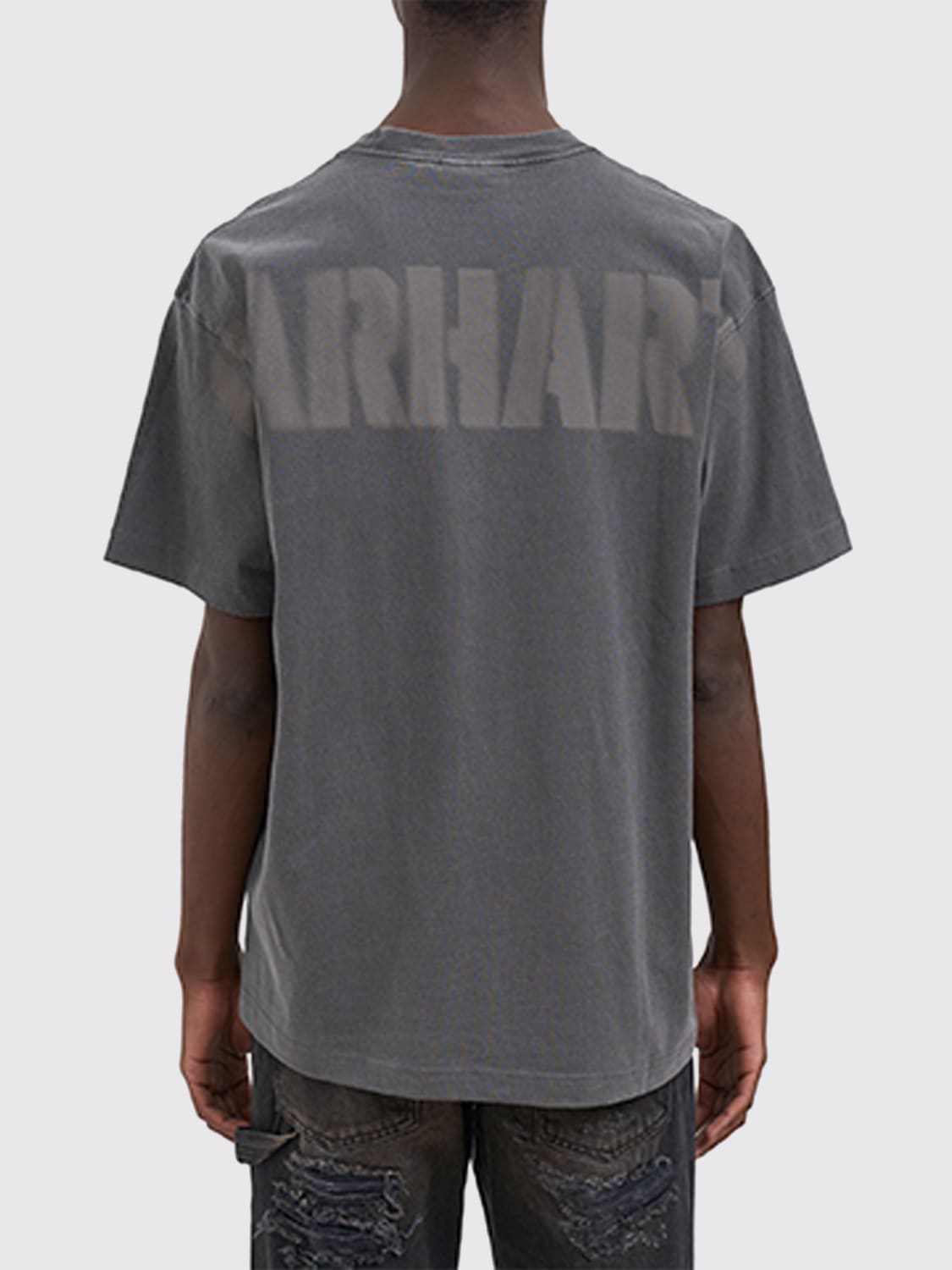 CARHARTT WIP T-SHIRT: T-shirt men Carhartt Wip, Black - Img 2