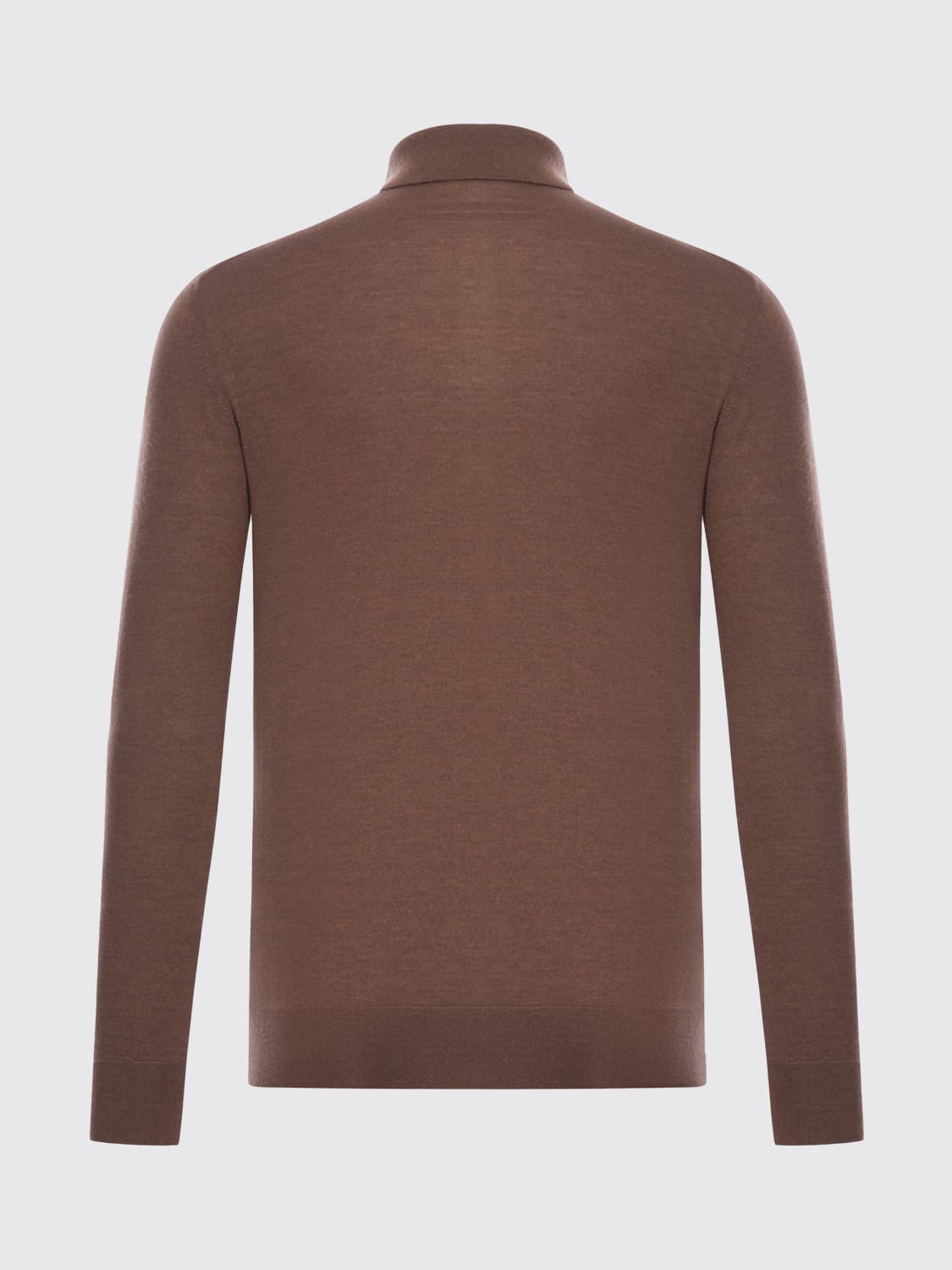 ZEGNA POLO SHIRT: Sweater men Zegna, Brown - Img 2