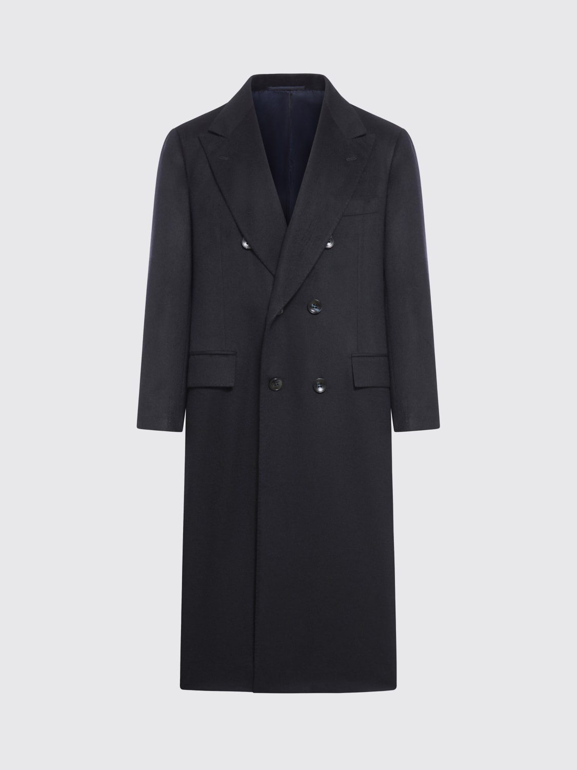 KITON COAT: Coat men Kiton, Blue - Img 1