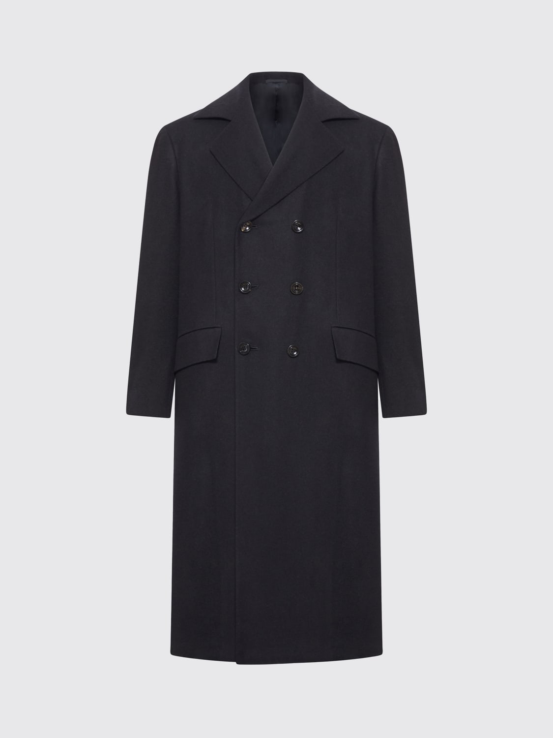 KITON COAT: Coat men Kiton, Black - Img 1