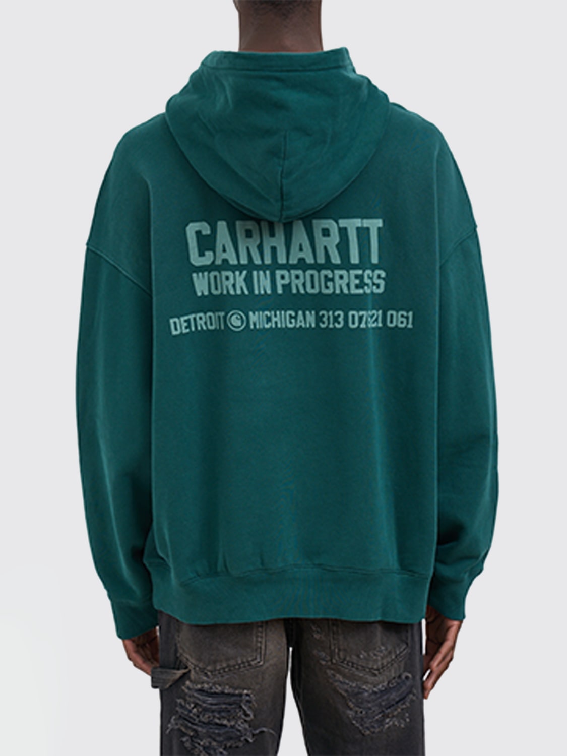 CARHARTT WIP SWEATSHIRT: Sweatshirt men Carhartt Wip, Grey - Img 2