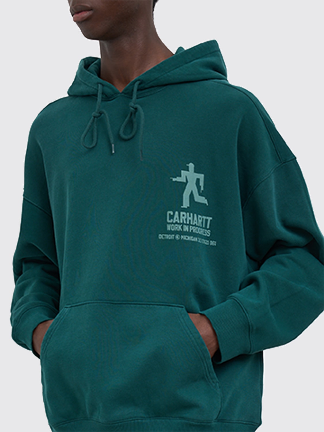 CARHARTT WIP SWEATSHIRT: Sweatshirt men Carhartt Wip, Grey - Img 4