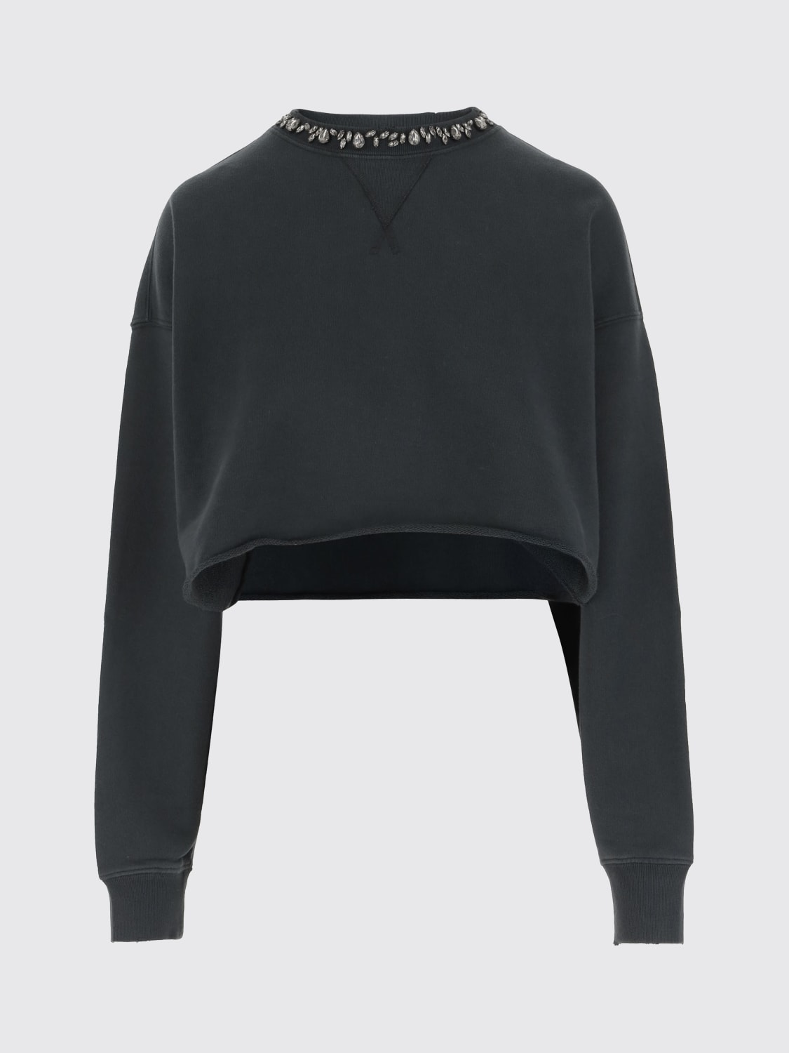 GOLDEN GOOSE SWEATSHIRT: Sweatshirt damen Golden Goose, Grau - Img 1