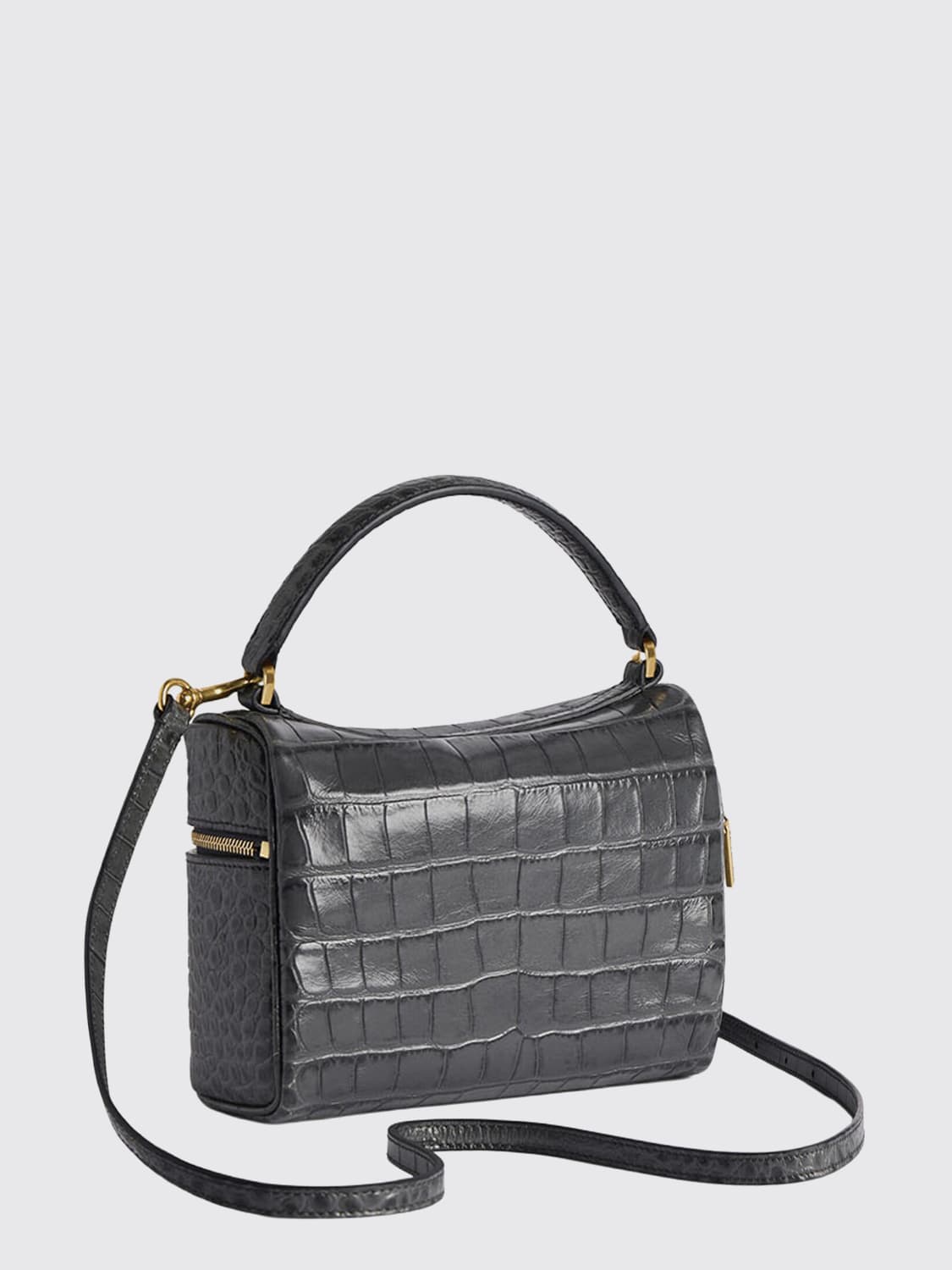 BALENCIAGA MINI BAG: Shoulder bag woman Balenciaga, Grey - Img 2