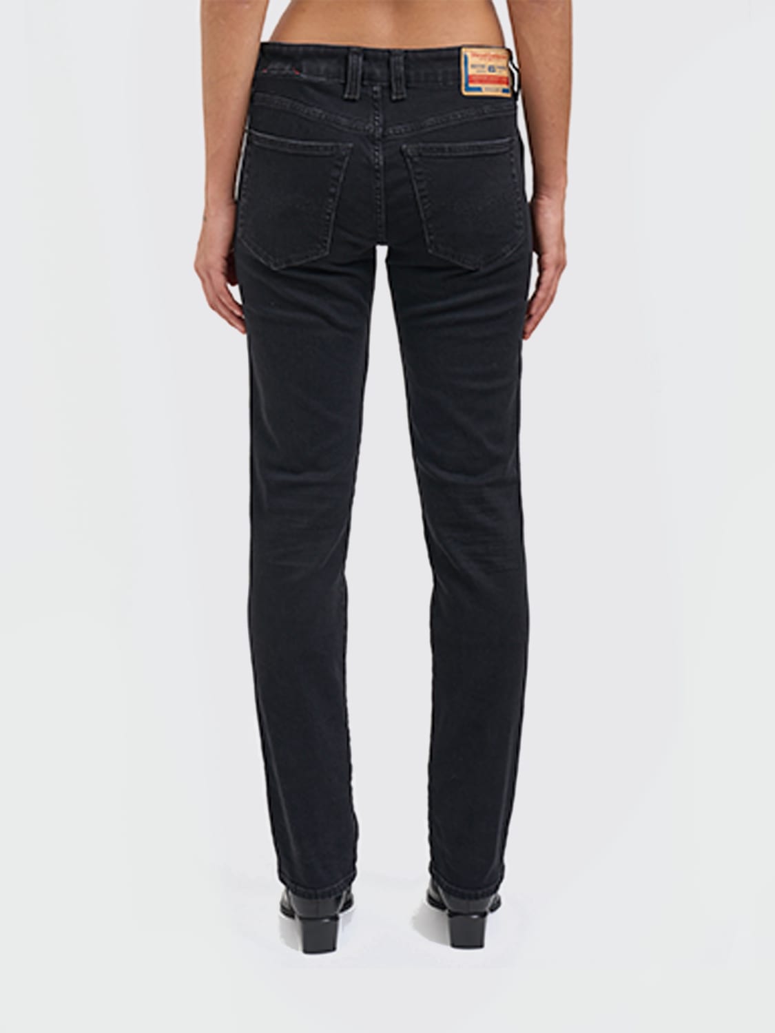 DIESEL JEANS: Jeans woman Diesel, Black - Img 2