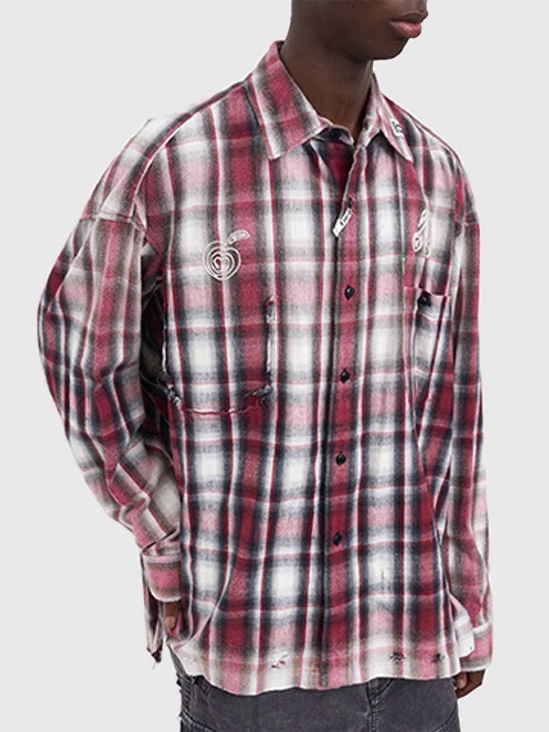 MAISON MIHARA YASUHIRO SHIRT: Shirt men Maison Mihara Yasuhiro, Red - Img 4