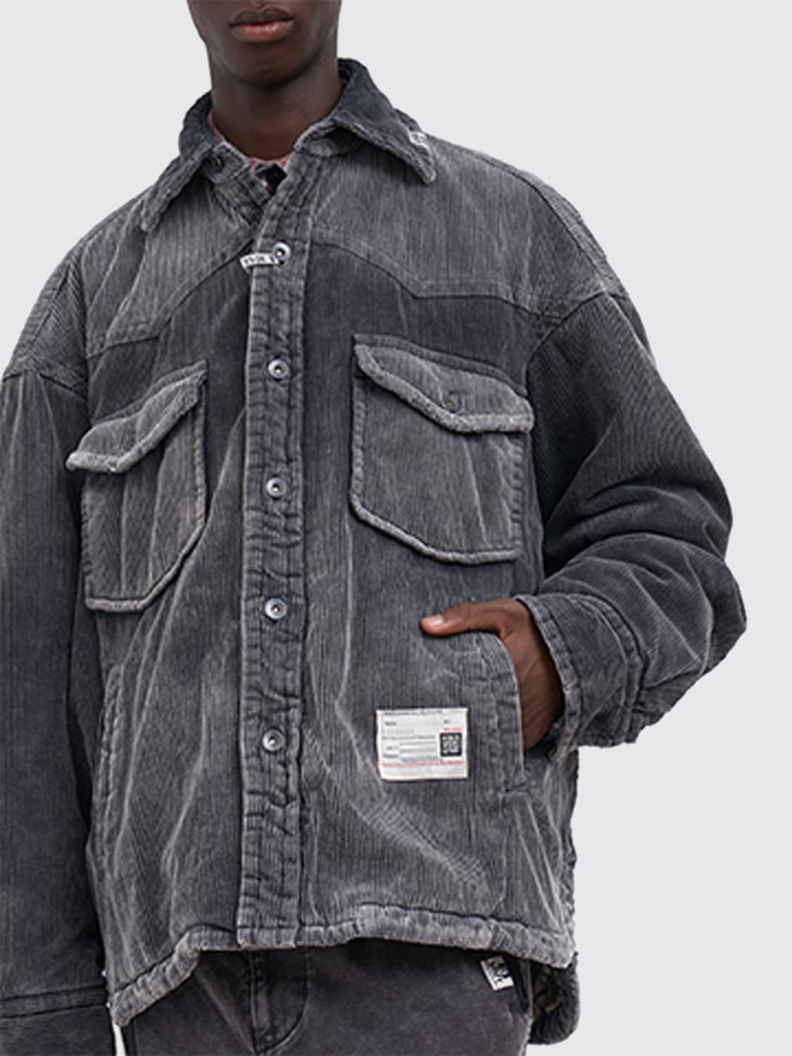 MAISON MIHARA YASUHIRO JACKET: Jacket men Maison Mihara Yasuhiro, Grey - Img 6