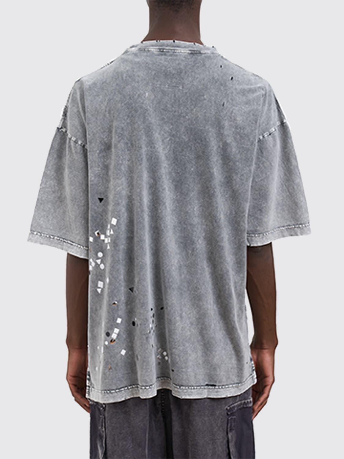 MAISON MIHARA YASUHIRO T恤: T恤 男士 Maison Mihara Yasuhiro, 灰色 - Img 2