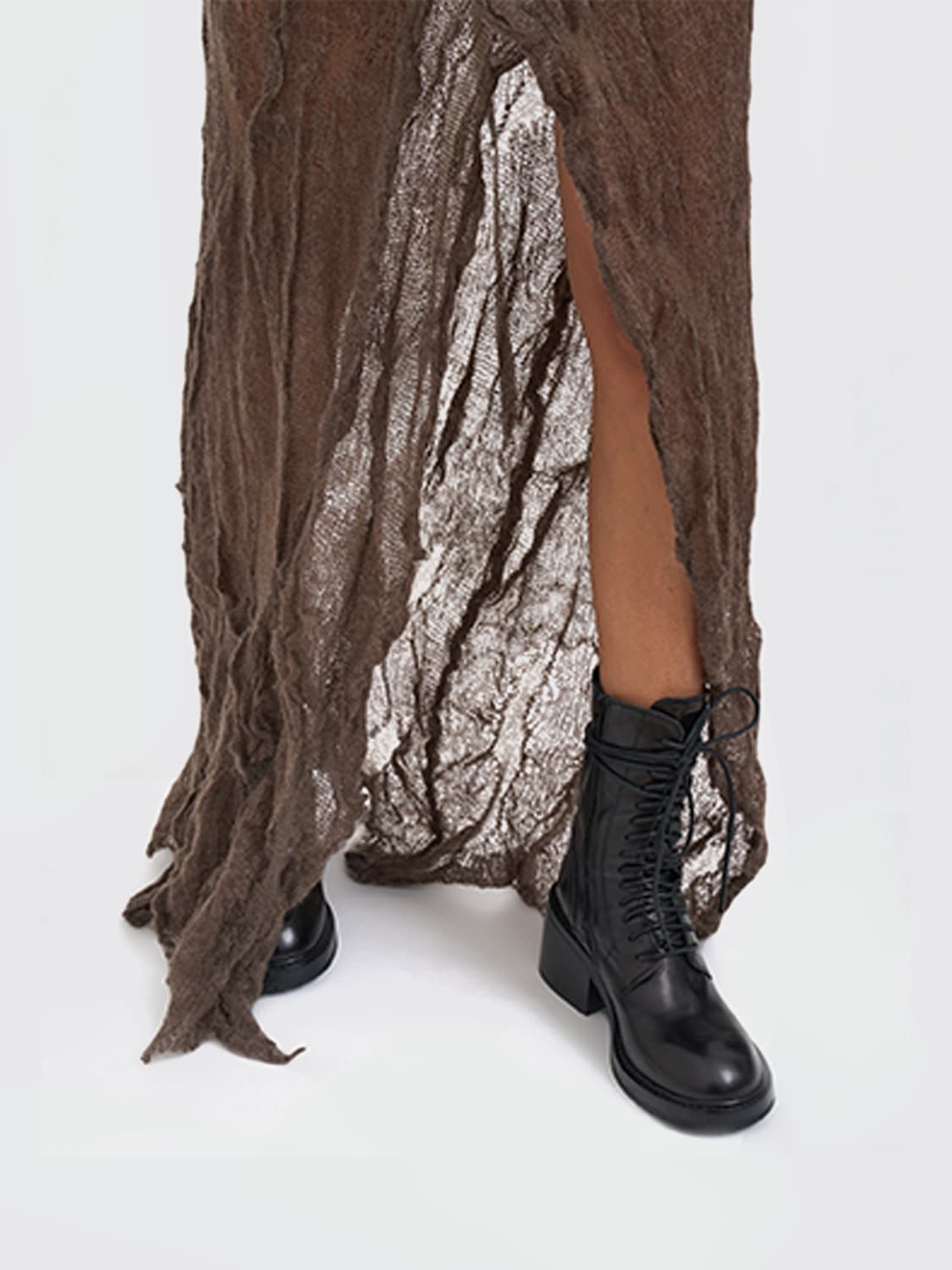 ANN DEMEULEMEESTER FALDA: Falda mujer Ann Demeulemeester, Verde - Img 5