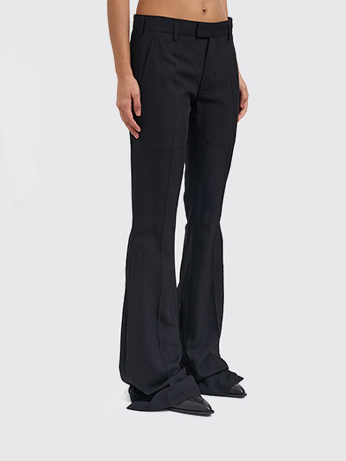 ANN DEMEULEMEESTER PANTALON: Pantalon femme Ann Demeulemeester, Noir - Img 3