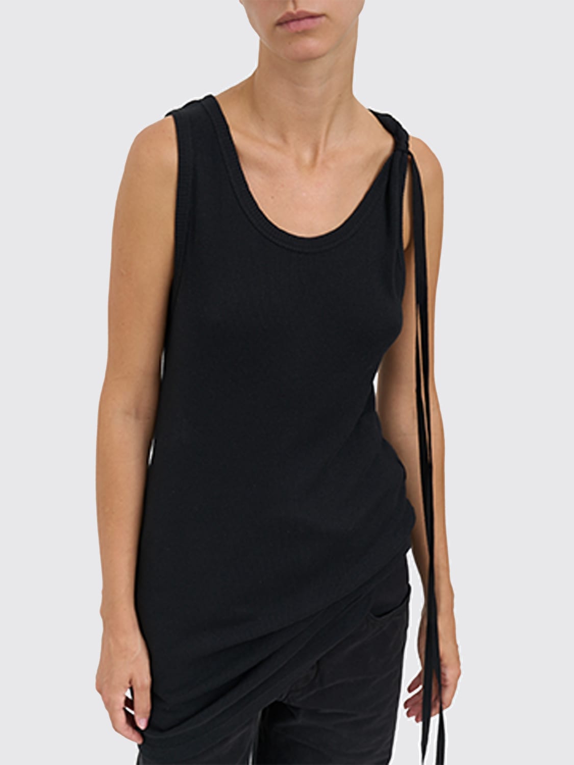 ANN DEMEULEMEESTER TOP: Top mujer Ann Demeulemeester, Negro - Img 4