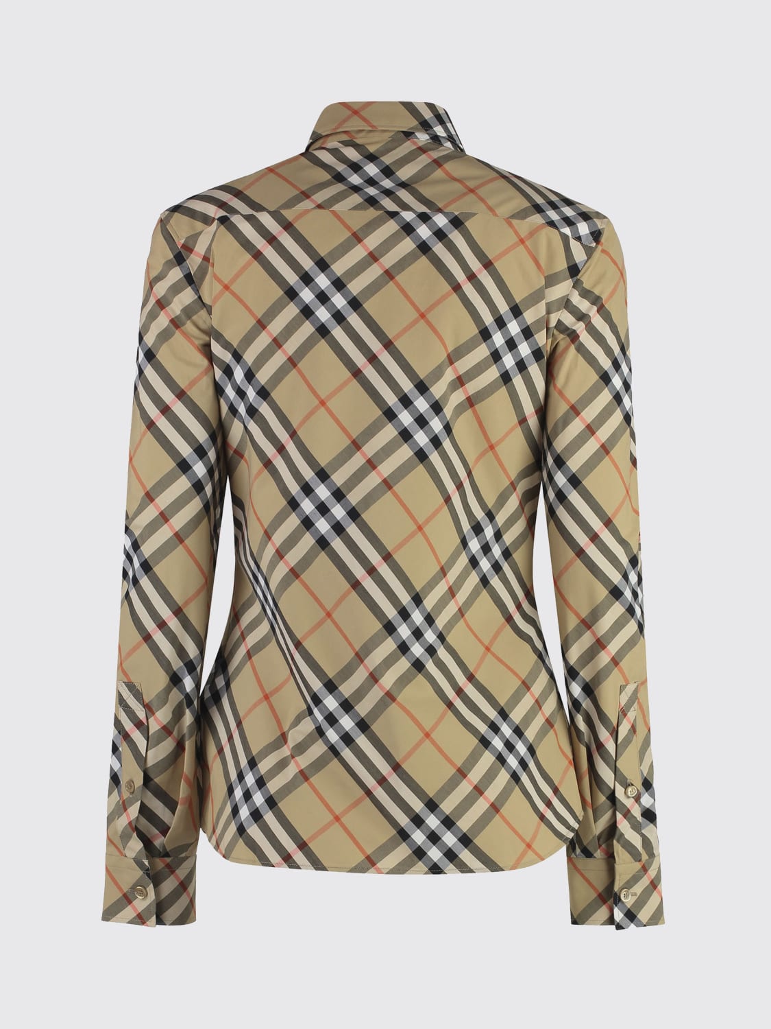 BURBERRY SHIRT: Shorts woman Burberry, Red - Img 2