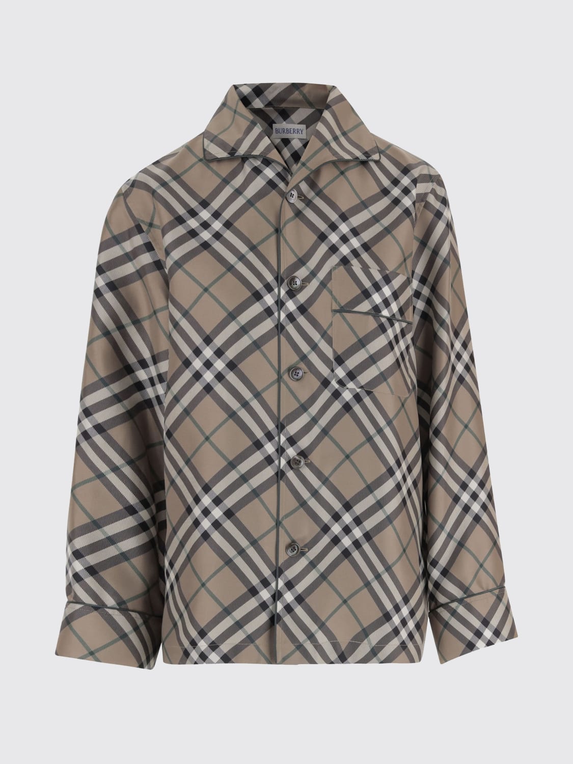 BURBERRY SHIRT: Shorts woman Burberry, Red - Img 1